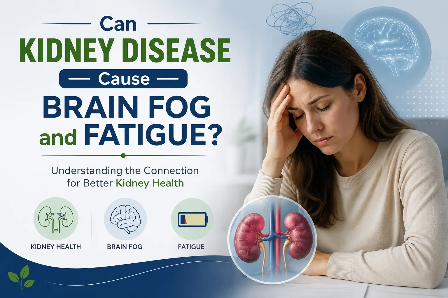 Can Kidney Disease Cause Brain Fog and Fatigue? Can Kidney Disease Cause Brain Fog and Fatigue?